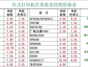 上海宝山区打印机维修价格一览（宝山区打印机维修价格对比及选择技巧）