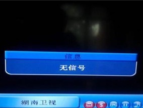 电视机无信号的原因及解决方法（排除电视机无信号的常见问题及解决方法）