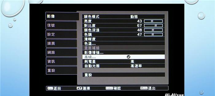 解决投影仪色彩模糊问题的方法（投影仪色彩失真）  第1张