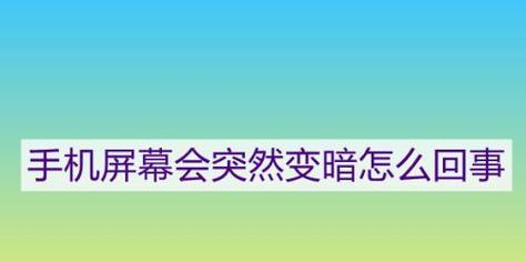 显示器变暗如何修复正常（解决显示器变暗的实用方法）  第3张